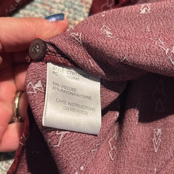 Ladies Cruel Denim XXL snap closure Shirt - Picture 7 of 11